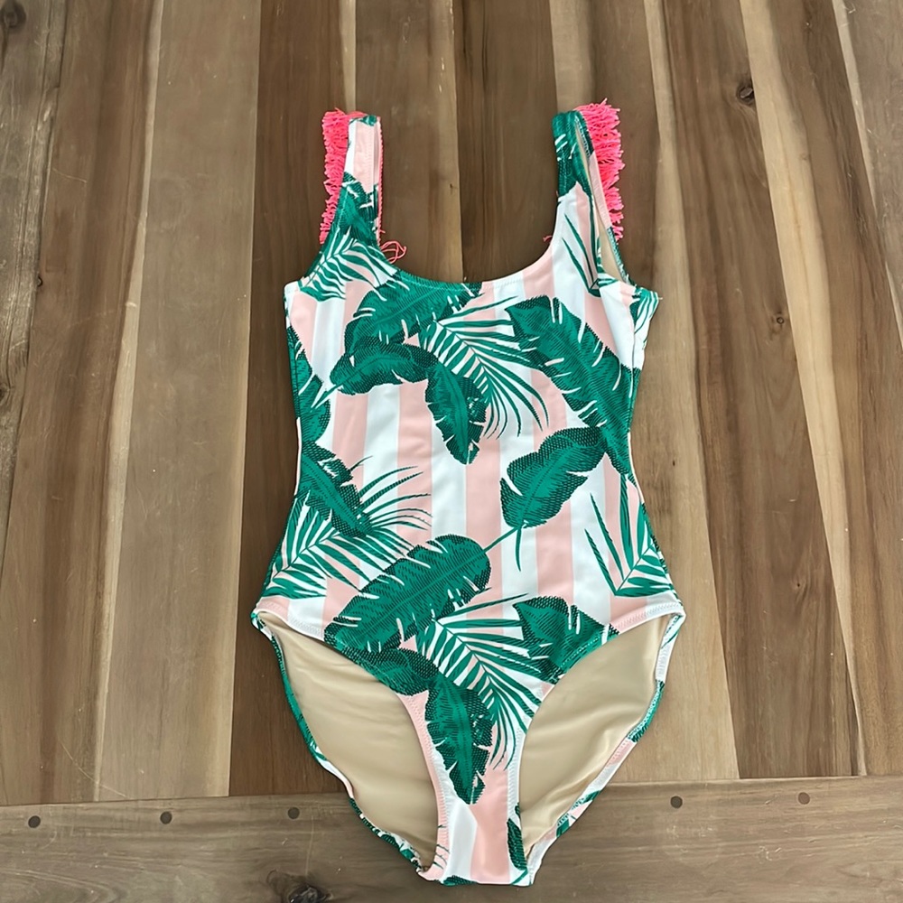 Shadecritters fringe bathing suit